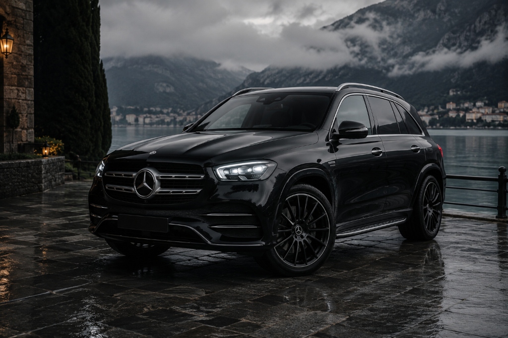 Premium Black SUV — Mercedes-Benz GLE or GLS